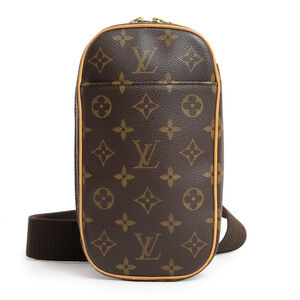 Louis Vuitton Ganju Crossbody Bag Monogram Brown
